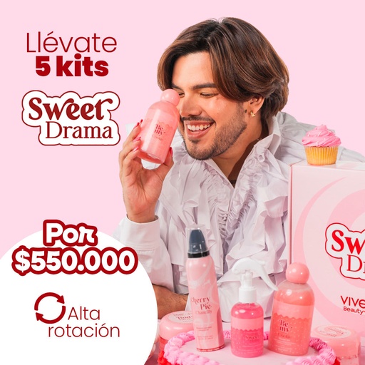 [VBI-0004] Exfoliante Corporal Azucar Sweet Drama *450gr* VIVE BEAUTY