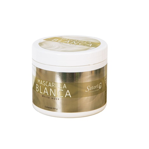[SAT-MAS-2] MASCARILLA BLANCA SATORI X 300 G