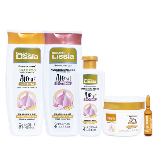 [08012611] SH. AJO Y BIOTINA *850ML B.LINE